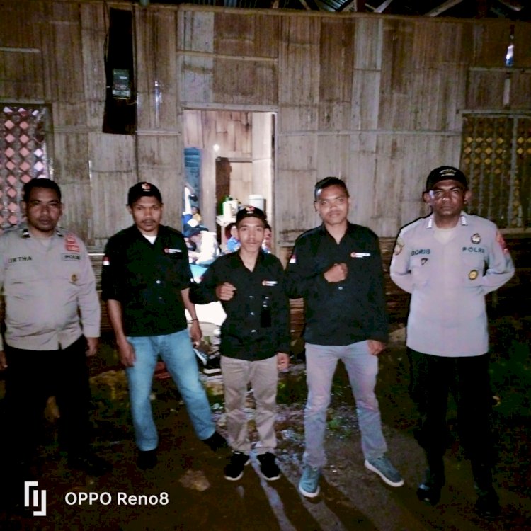 Operasi Mantap Brata: Personil Polres Manggarai Amankan Kampanye Pertemuan Terbatas Caleg DPRD Kabupaten Manggarai di Daerah Pemilihan Manggarai IV