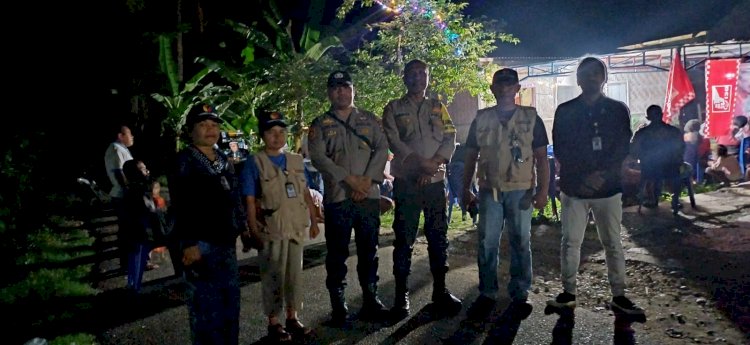 Operasi Mantap Brata: Personil Polres Manggarai Lakukan Pengamanan Ketat pada Kampanye dan Pertemuan Terbatas Caleg Kabupaten Manggarai Dapil IV
