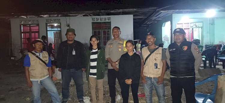 Operasi Mantap Brata: Polres Manggarai Terjunkan Personil Pengamanan Kampanye Pertemuan Terbatas Calon Legislatif di Kabupaten Manggarai