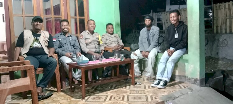Operasi Mantap Brata: Personil Polres Manggarai Lakukan Pengamanan Kampanye Caleg Kabupaten Manggarai Dapil IV