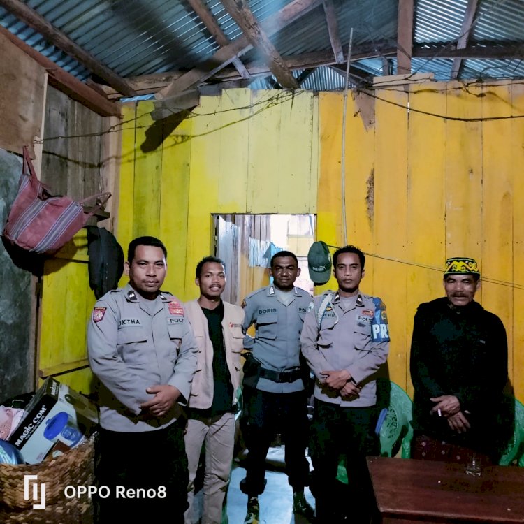 Operasi Mantap Brata: Pengamanan Kampanye di Dapil Manggarai IV oleh Personil Polres Manggarai