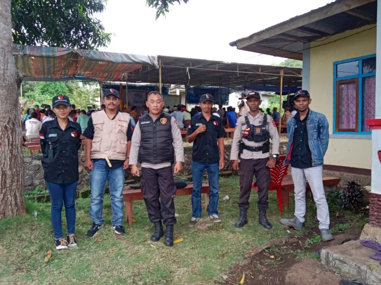 Operasi Mantap Brata: Polres Manggarai Gelar Pengamanan Kampanye Caleg DPRD Kabupaten Manggarai di Dapil II