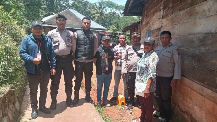 Operasi Mantap Brata: Pengamanan Kampanye Caleg DPRD Kabupaten Manggarai di Dapil Manggarai I Berjalan Lancar