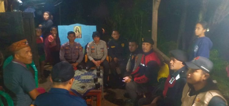 Operasi Mantap Brata Sukses Amankan Kampanye Caleg DPRD Kabupaten Manggarai di Kecamatan War Ri'i