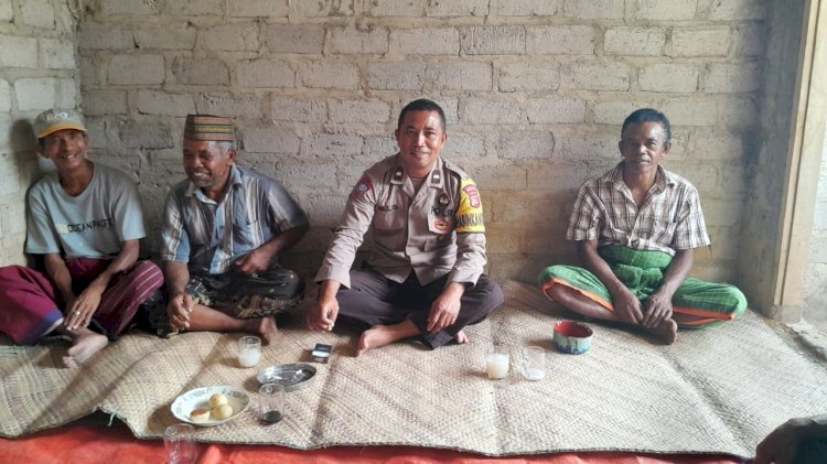 Bhabin Himbau Masyarakat Cegah Kejahatan dan Suksesnya Pemilu Damai 2024