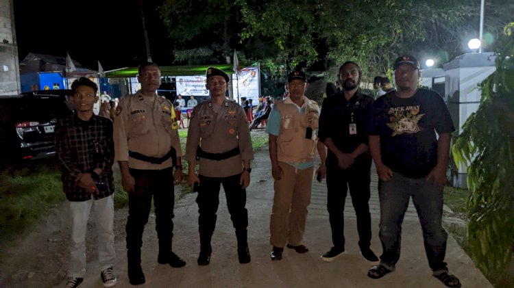 Operasi Mantap Brata: Pengamanan Kampanye Pertemuan Terbatas Caleg di Kabupaten Manggarai Dapil IV