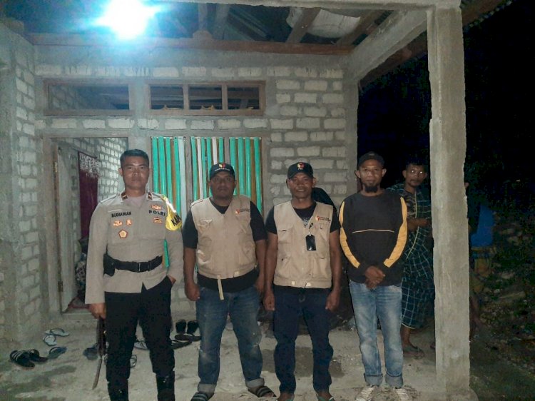 Operasi Mantap Brata: Pengamanan Sukses Pertemuan Terbatas Caleg Kabupaten Manggarai di Wilayah Polsek Reo