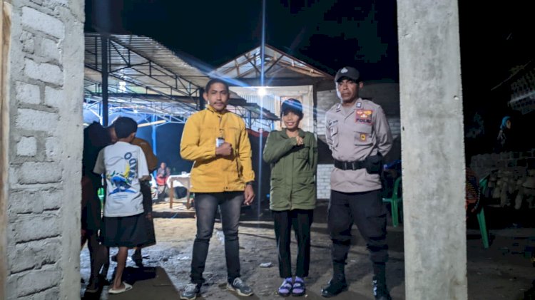 Operasi Mantap Brata: Kapolsek Cibal Pimpin Pengamanan Kampanye Caleg di Kabupaten Manggarai