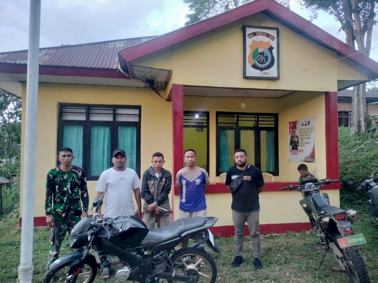 Diamankan Pelaku Pencurian Sepeda Motor di Kabupaten Manggarai Timur