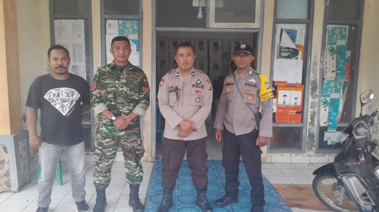 Operasi Mantap Brata: Pengamanan Pleno di PPK Kecamatan Rahong Utara Berlangsung Lancar