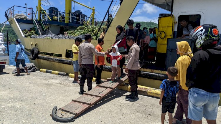 KP3 Laut Reo: Pengamanan Kapal Penumpang di Pelabuhan Laut Reo