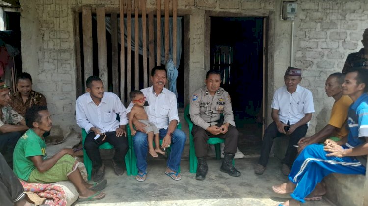 Bhabinkamtibmas di Kecamatan Rahong Utara Himbau Warga Cegah Tindak Pidana dan Waspada Bencana Alam