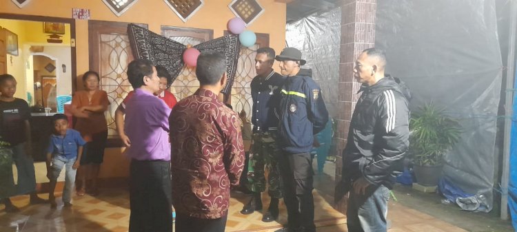 Respon Cepat Bhabinkamtibmas dan Babinsa Terhadap Keributan dalam Acara Syukuran di Kelurahan Pitak