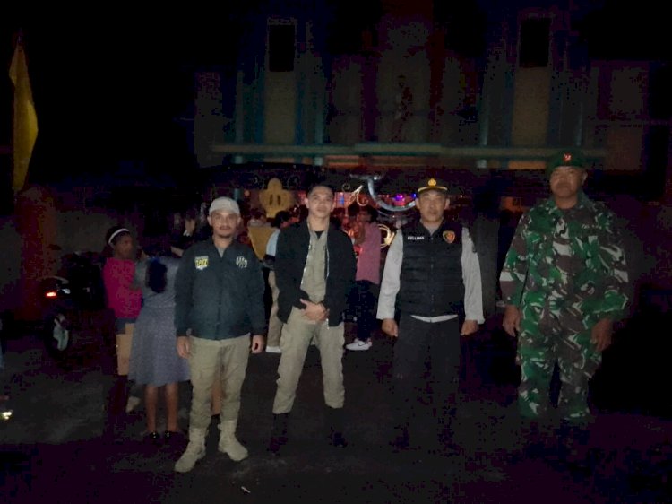 Operasi Samana Santa Turangga-2024: Polres Manggarai Amankan Misa Sabtu Suci