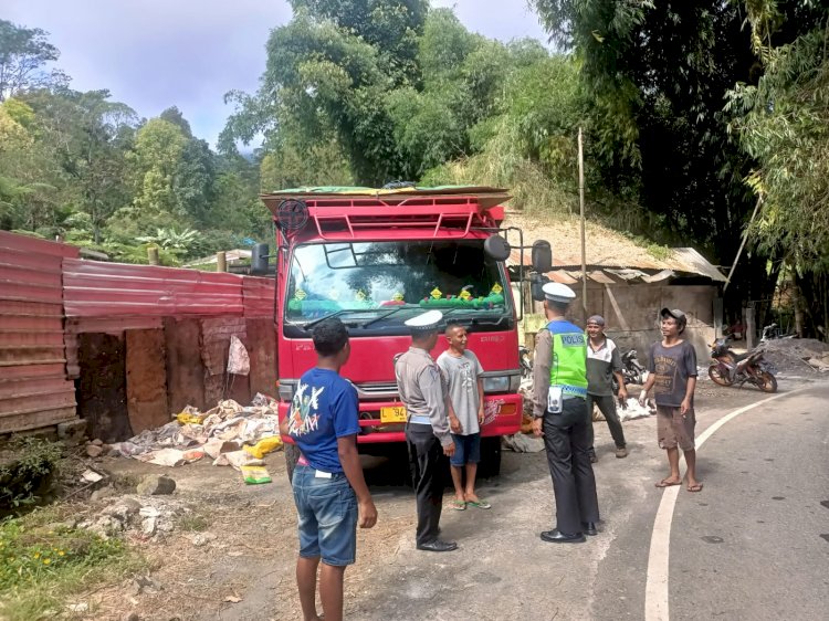 Satuan Lalu Lintas Polres Manggarai Gelar Patroli KRYD dan Himbauan Kamseltibcar Lantas di Kota Ruteng
