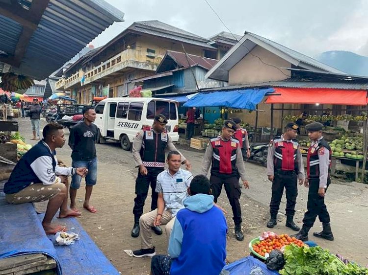 Patroli Samapta Polres Manggarai: Antisipasi Kejahatan dan Berikan Himbauan Kamtibmas