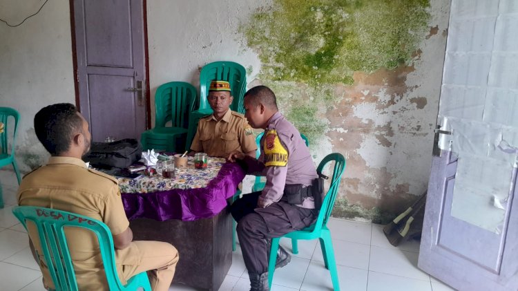 Bhabinkamtibmas di Kecamatan Rahong Utara Gencar Lakukan Pencegahan TPPO dan Bahaya HPR