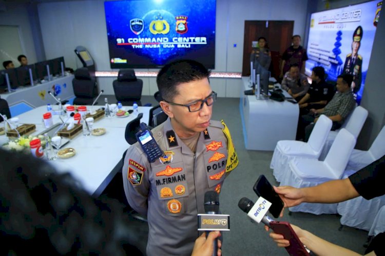 Jamin Keamanan WWF ke-10 di Bali, Polri Aktifkan Posko Command Center 91