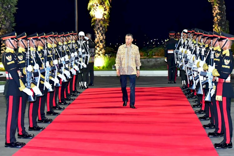 Presiden Jokowi Jamu Santap Malam Para Pemimpin dan Delegasi KTT WWF Ke-10 di GWK