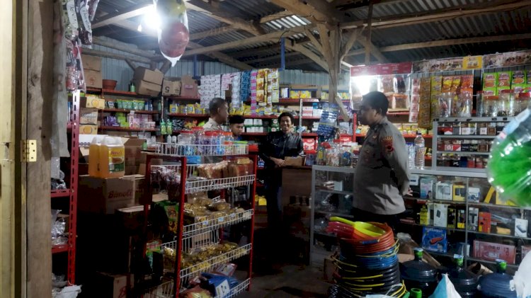 Anggota Piket Polsek Cibal Laksanakan Patroli dan Penggalangan di Lingkungan Warga