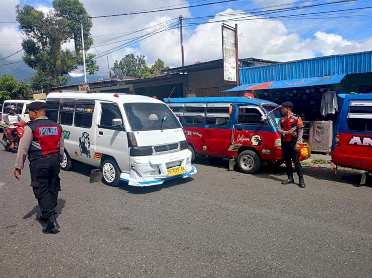 Patroli Dialogis Satuan Samapta Polres Manggarai: Meningkatkan Keamanan dan Ketertiban di Kota Ruteng