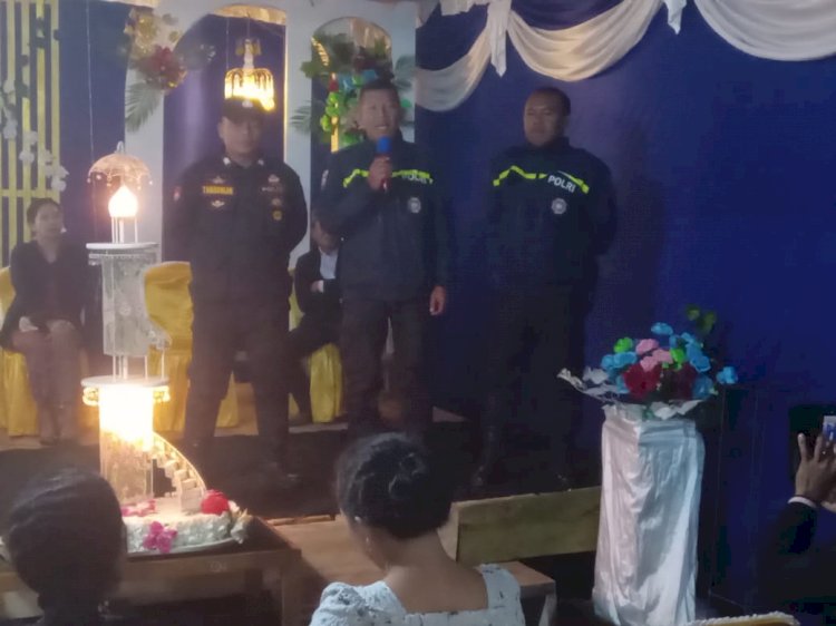 Bhabinkamtibmas Kecamatan Ruteng laksanakan Patroli dan Pengamanan Kegiatan Masyarakat, antisipasi Ganggauan Kamtibmas.