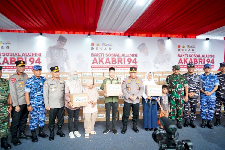 Bakti Sosial Dan Bakti Kesehatan Dalam Rangka 30 Tahun Pengabdian AKABRI 1994 Bertemakan Bagimu Negeri Jiwa Raga Kami