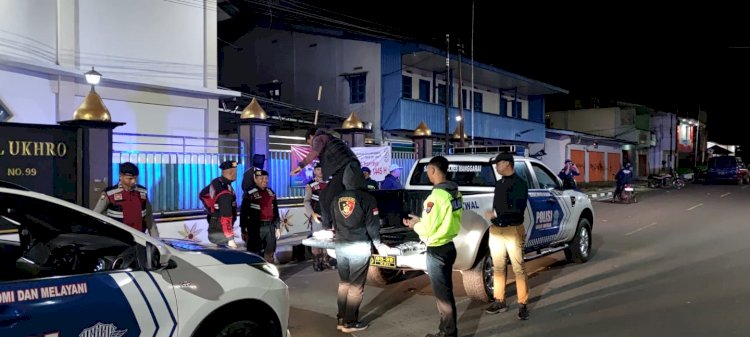 Polres Manggarai Gelar Patroli KRYD untuk Antisipasi Gangguan Kamtibmas Malam Minggu