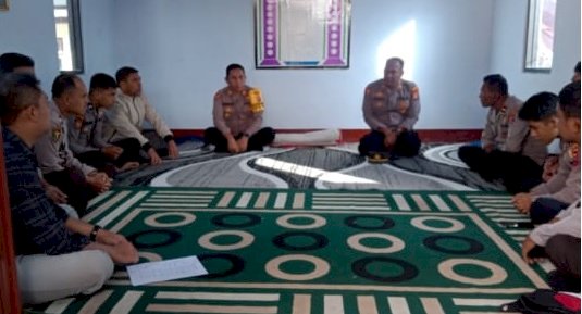 Tingkatkan Iman dan Taqwa, Personil Polres Manggarai Ikuti Binrohtal