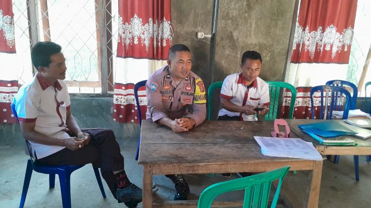 AIPDA Kornelius Jemarus Gelar Sosialisasi Pencegahan TPPO, HPR, Dan Kenakalan Remaja Di Kecamatan Rahong Utara