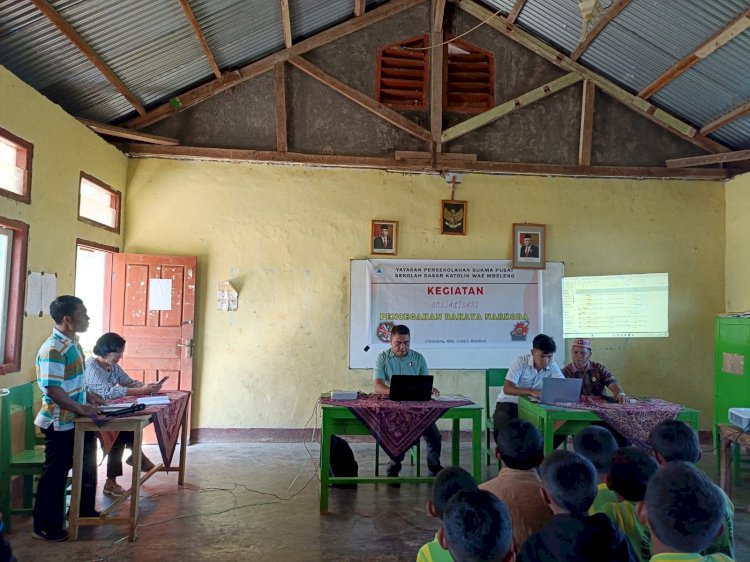 Satres Narkoba Polres Manggarai Gelar Sosialisasi Bahaya Penyalahgunaan Narkoba