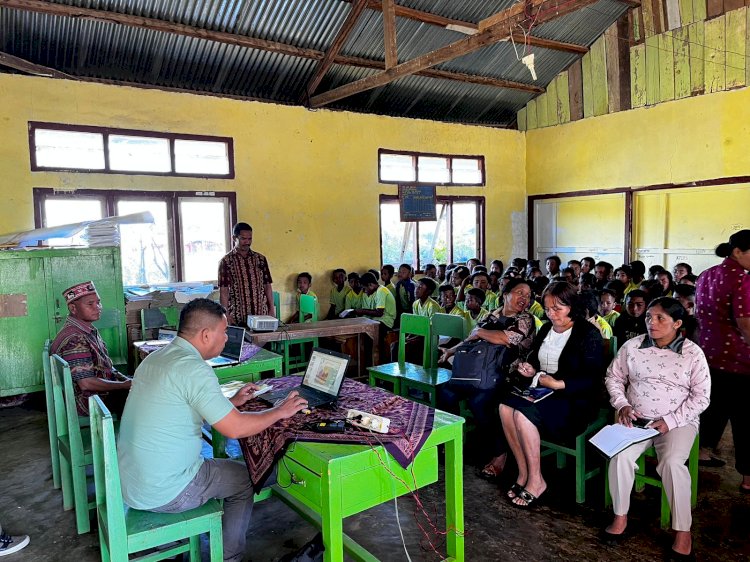 Satres Narkoba Polres Manggarai Gelar Sosialisasi Bahaya Penyalahgunaan Narkoba