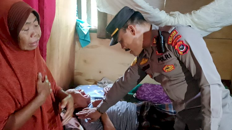 Polres Manggarai Salurkan Bantuan Sosial dalam Rangka Hari Bhayangkara ke-78 Tahun 2024