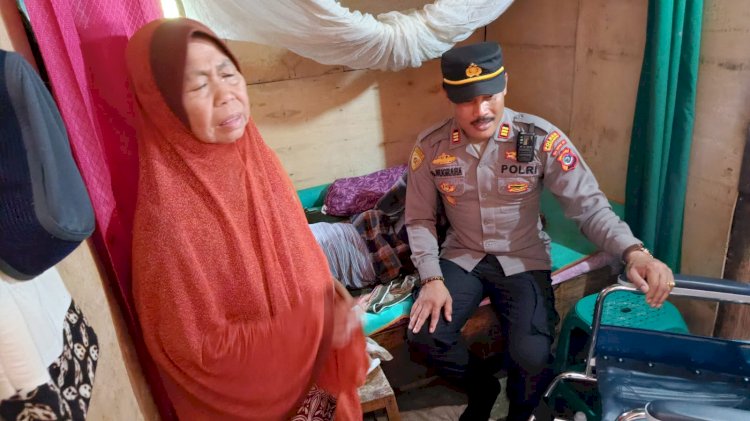 Polres Manggarai Salurkan Bantuan Sosial dalam Rangka Hari Bhayangkara ke-78 Tahun 2024