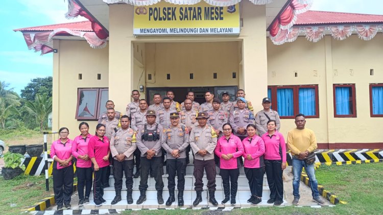 Kabag SDM Polres Manggarai sampaikan Arahan Penting bagi Personel Polsek Satar Mese dan Bhayangkari