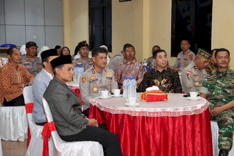 Doa Bersama Lintas Agama Sambut Hari Ulang Tahun Bhayangkara ke-78 di Polres Manggarai