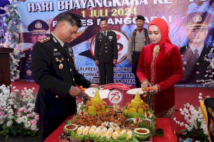 Polres Manggarai gelar Syukuran Hari Bhayangkara Ke-78 Tahun 2024