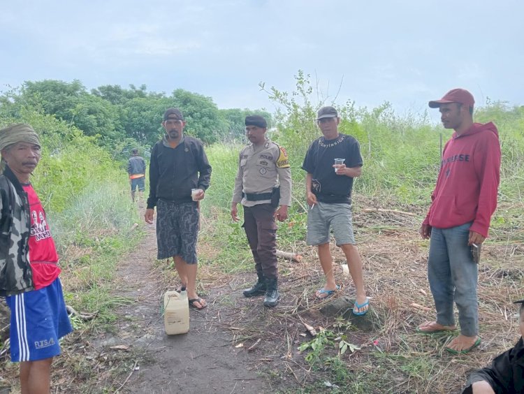 Cegah Kerawanan Terkait Permasalahan Tanah, Bripka Theodorus Angkat Bhabinkamtibmas Kecamatan Satar Mese Kabupaten Manggarai