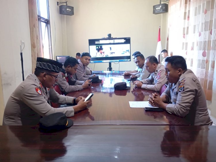 Binrohtal Personil Polres Manggarai, Tingkatkan Keimanan dan Ketaqwaan