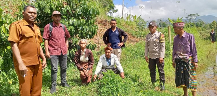 Antisipasi Kerawanan dalam Sengketa Tanah oleh Bhabinkamtibmas Kecamatan Ruteng