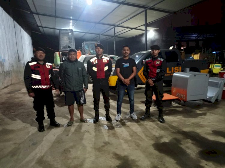 Patroli Perintis Presisi Sat. Samapta Polres Manggarai Jaga Keamanan Malam di Kota Ruteng