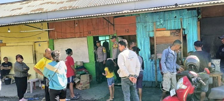 Gerak Cepat Bhabinkamtibmas Kec. Langke Rembong Amankan ODGJ yang Meresahkan Warga