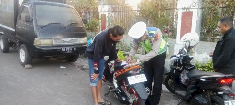 Polres Manggarai gelar Operasi Patuh Turangga 2024, hari ke - 11 pada 25 Juli 2024