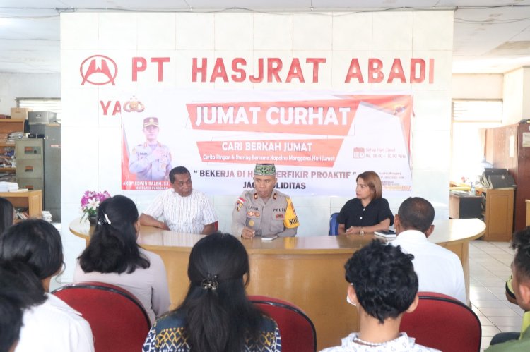 Jumat Curhat: Membangun Kedekatan Polres Manggarai dengan Masyarakat