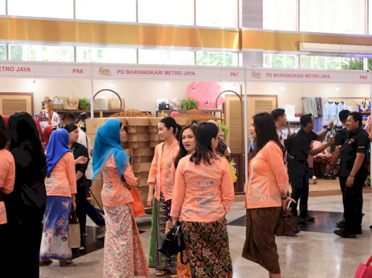 Bazar Kreasi Bhayangkari Nusantara 2024 Digelar di JCC, Hadirkan 500 Lebih UMKM