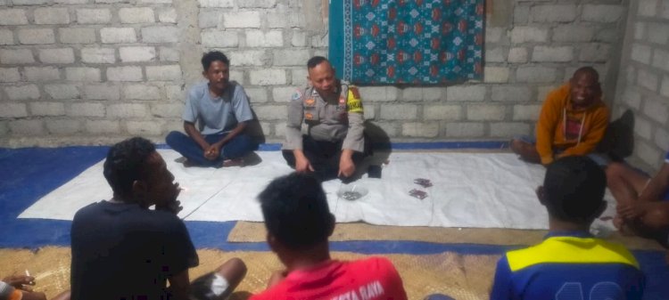 Respon Cepat Bhabinkamtibmas Kec. Cibal Atasi Keresahan Warga