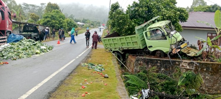 Kecelakaan Lalu Lintas di Desa Cumbi, Kecamatan Ruteng: 1 Orang Tewas, 2 Luka-luka