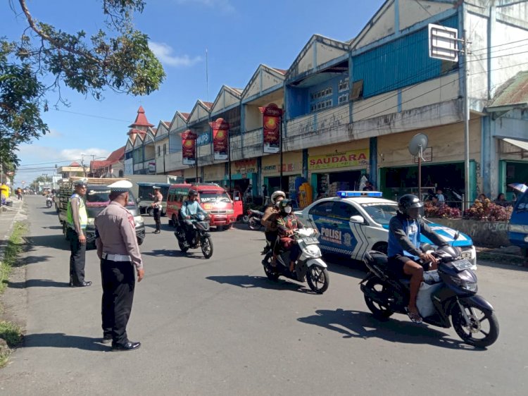 Sat. Lantas Polres Manggarai gelar Patroli KRYD, PAMTURLALIN, dan Himbauan Kamseltibcar Lantas di Seputaran Kota Ruteng