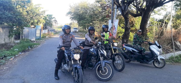 Polsek Reo Laksanakan Pengamanan dan Pengawalan Jalan Sehat dalam Rangka Meriahkan HUT RI ke-79 Tahun 2024 di Kecamatan Reok