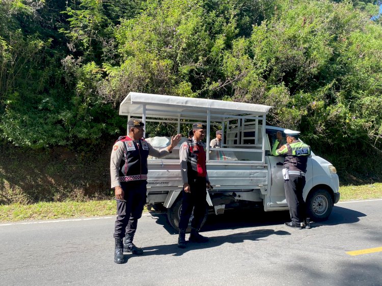 Pelaksanaan Operasi Pekat Turangga 2024 di Polres Manggarai